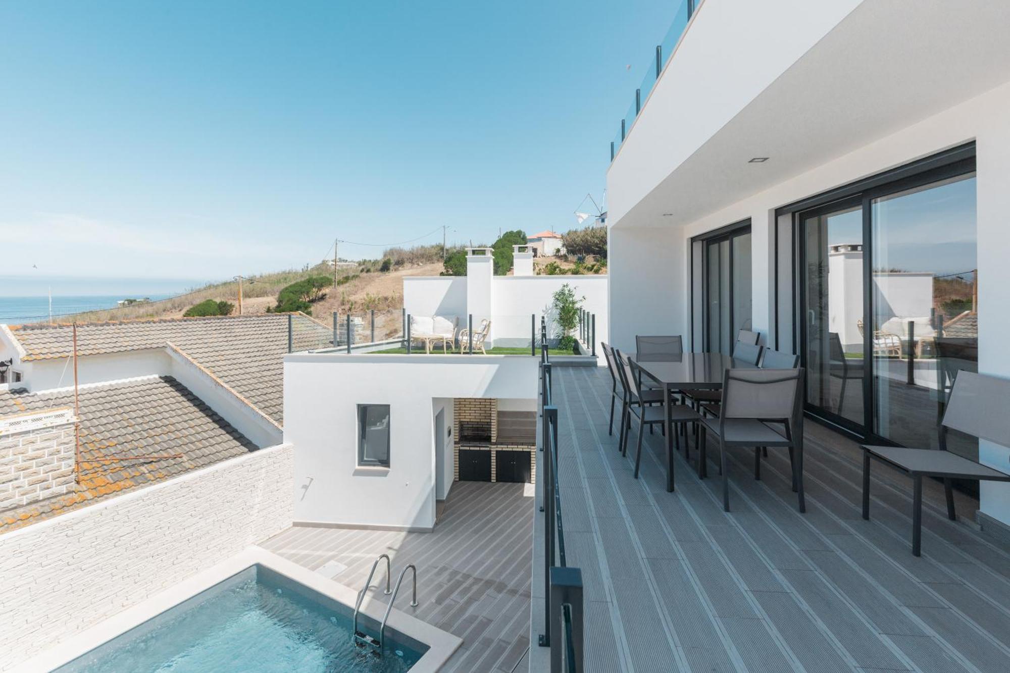 Beach Villa With Ocean View Lourinha  Exterior photo